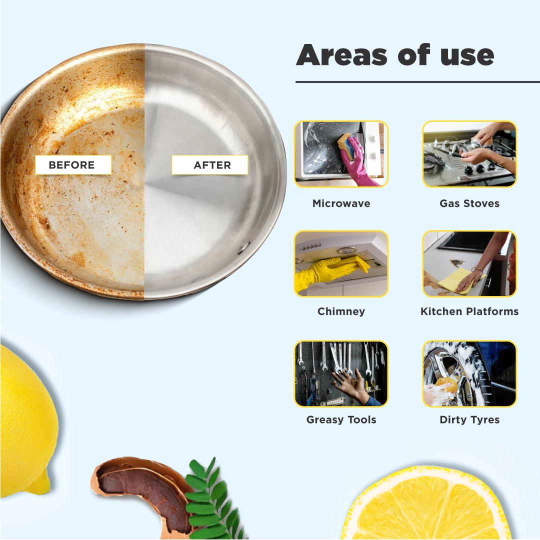 How to use Tabbsz eco-friendly dishwash gel, 100% plastic-free and zero waste, assorted natural cleaning formulas for effective and sustainable dishwashing to remove grease & black stains