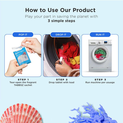 TABBSZ LAUNDRY WASH - ASSORTED PACK - Tabbsz store- Assorted Packs / pack of 8 - wk_wallet