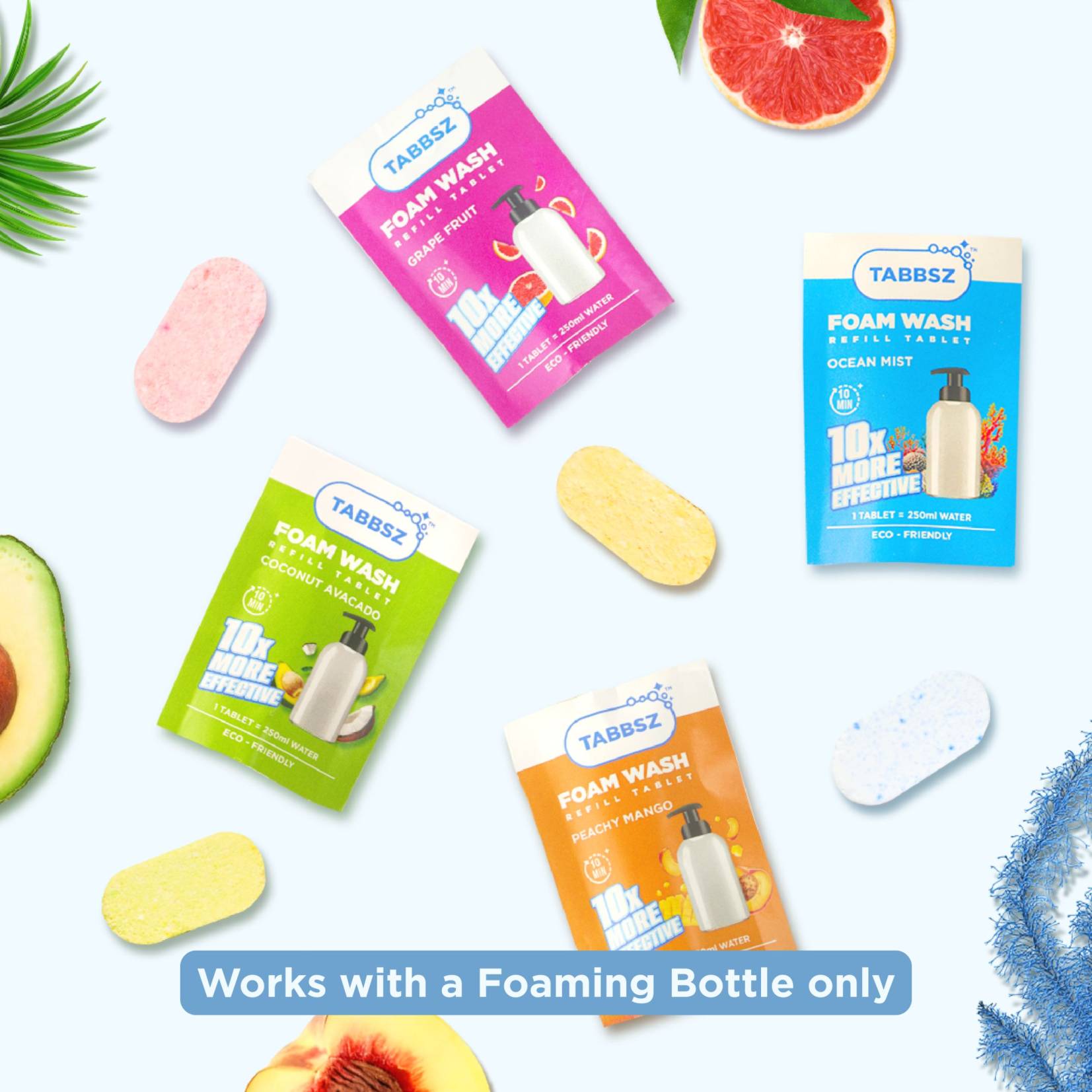 Foam Wash - Assorted Packs